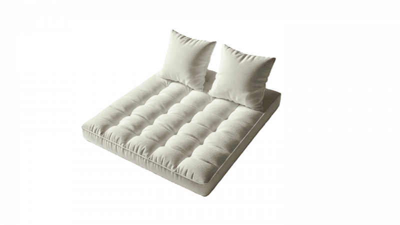 Futon 80x200 + 2 coussins 50x50