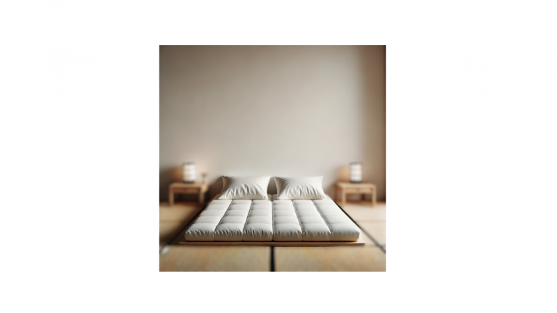 Futon 80x200 + 2 coussins 50x50 – Image 2