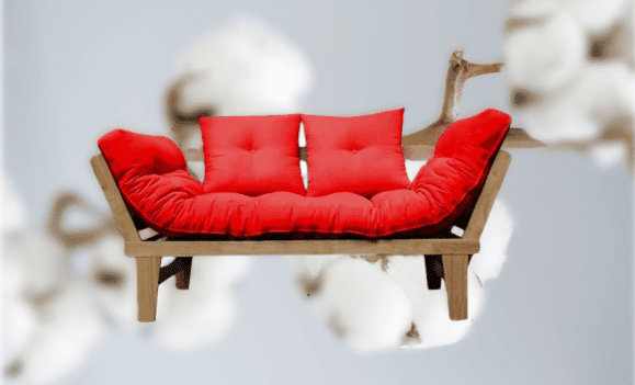 canapé japonais futon 200x82x32